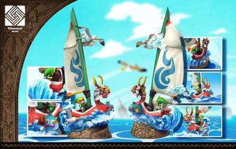  King of Red Lions & Link - The Legend of Zelda - Fibonacci Studio 