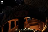  Totoro riding the wind - My Neighbor Totoro - Seven Studio 