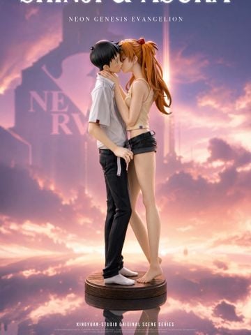  Shinji & Asuka - Evangelion - Star Origin Studio 