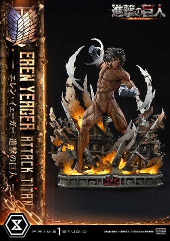  Eren Yeager - Attack On Titan - Prime 1 Studio 