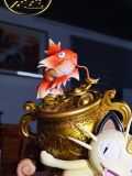  Fortune Cat and Koi Fish - Pokemon - Yuan Bao Studio 