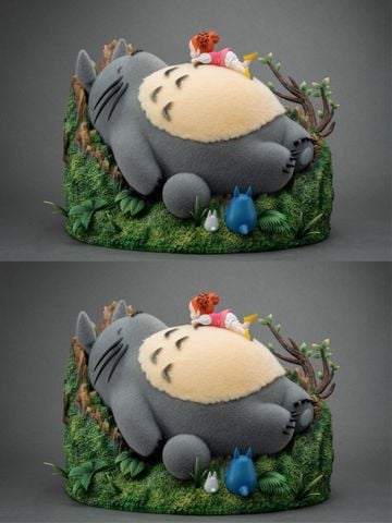  Sleeping Totoro & Mei - My Neighbor Totoro - Chikara Studio 
