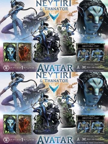  Neytiri & Thanator - Avatar - Prime 1 Studio 