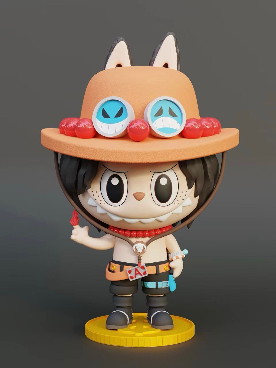  Lamomo Ace - One Piece - RongMoMo Studio 