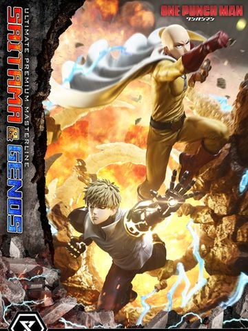  Saitama & Genos - One Punch Man - Prime 1 Studio 