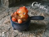  Calcifer Plush Pendant - Howl's Moving Castle - NINETY SEVEN Studio 