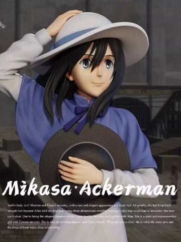  Mikasa Ackerman Childhood - Attack On Titan - Freedom Studio 
