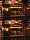  Chihiro Ogino & Haku running - Spirited Away - OPM Studio 