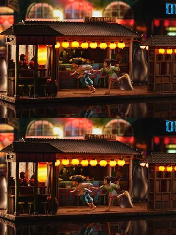  Chihiro Ogino & Haku running - Spirited Away - OPM Studio 