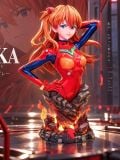  Bust Asuka Life Size - Evangelion - LIYUE Studio 
