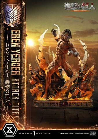  Eren Yeager - Attack On Titan - Prime 1 Studio 