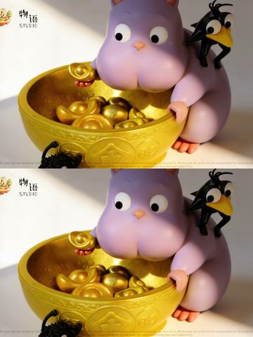  Golden Rice Bowl Boh - Spirited Away - WuYu Studio x LaiCai Studio 