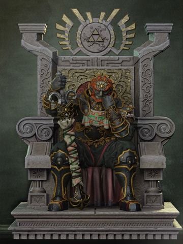  Twilight Princess Ganondorf - The Legend of Zelda - Wake Studio 