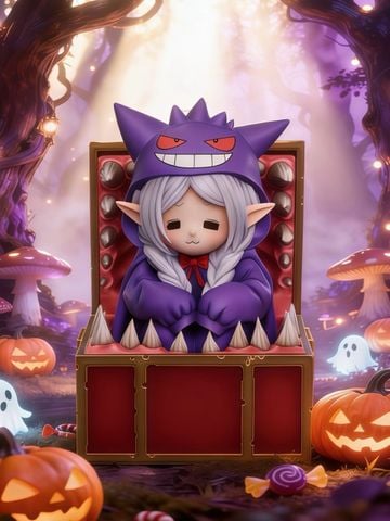  Frieren cos Gengar - Frieren: Beyond Journey's End - Huan Zhuang She Studio 