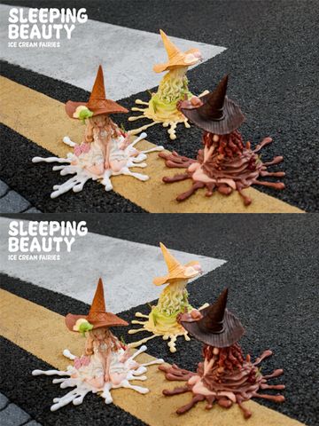  Sleeping Beauty Ice Cream Fairies - WeArtDoing Studio 