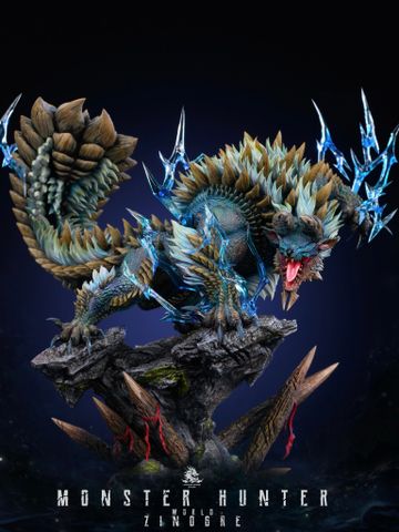  Zinogre & Stygian Zinogre - Monster Hunter - Dragon Realm Studio 