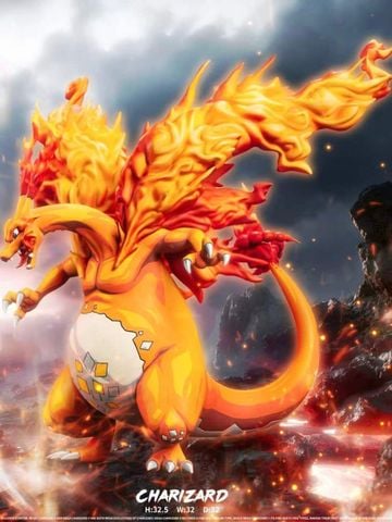  Mega Charizard - Pokemon - Chao Hua Studio 