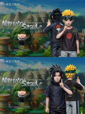  Naruto & Sasuke Childhood - Naruto - Ming Bao Studio 