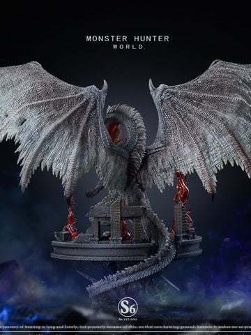  White Fatalis - Monster Hunter - S6 Studio 
