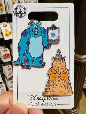  Pin Sullivan & Roz - Monsters Inc. - Pixar 