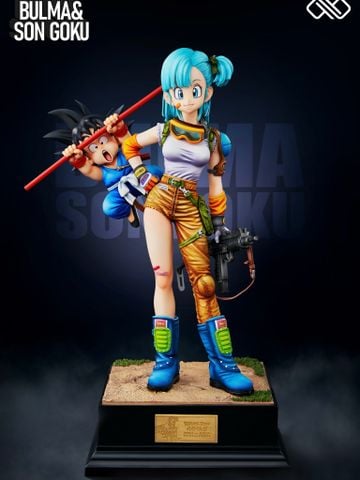  Bulma & Goku Kid - Dragon Ball - Infinite Studio 