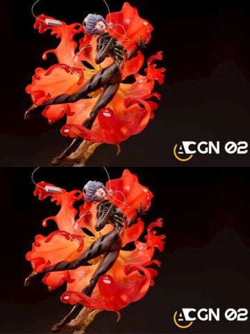  Asuka & Ayanami Rei - Evangelion - ACGN 02 Studio 