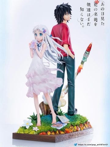  Menma & Jintan - Anohana - POP.ART Studio 