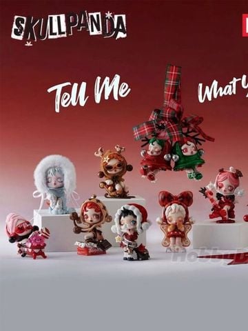  Skull Panda Tell Me You Want - POP MART 