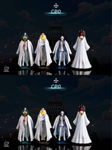  Guernica CP0 & Yosaku & Gismonda & Maha - One Piece - Black Studio 