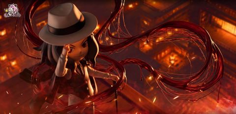 Anya cosplay Muzan - Spy x Family - GULUGULU Studio 