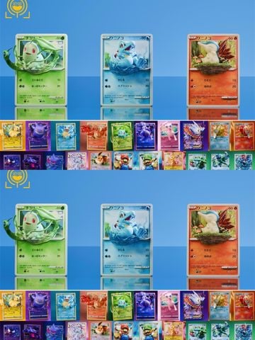  Chikorita & Totodile & Cyndaquil - Pokemon - GEISHA Studio 