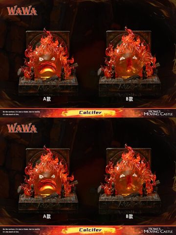  Angry Calcifer - Howl’s Moving Castle - WAWA Studio 
