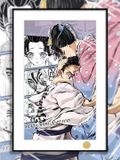  Koyuki & Akaza Art Print - Kimetsu No Yaiba 
