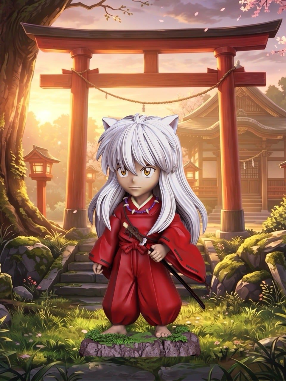  Inuyasha Standing - Inuyasha - AoA Studio 