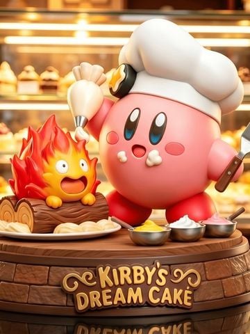  Kirbys & Calcifer - LongMiao Studio 