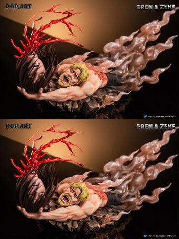  Eren & Zeke - Attack On Titan - POP.ART Studio 
