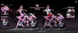  Motorcycle Girl Mari Makinami - Evangelion - SX Studio 