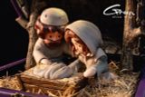  He was born in a Manger - Box Story - Green Olive Tree Studio 