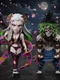  Daki & Gyutaro - Kimetsu no Yaiba - V8 Studio 