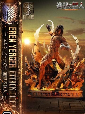  Eren Yeager - Attack On Titan - Prime 1 Studio 