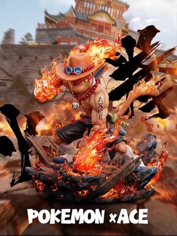  Infernape cos Ace & Machamp cos Whitebeard - Pokemon - HuanShouZaoWuJu Studio 