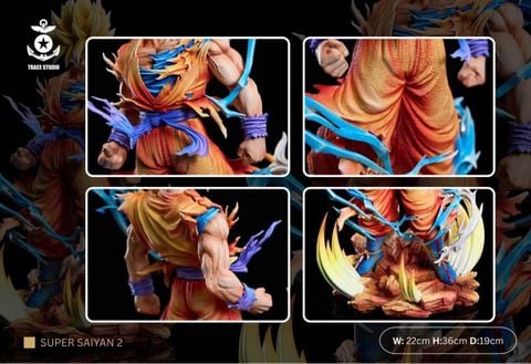  Goku Super Saiyan 2 - Dragon Ball - TRACE Studio 