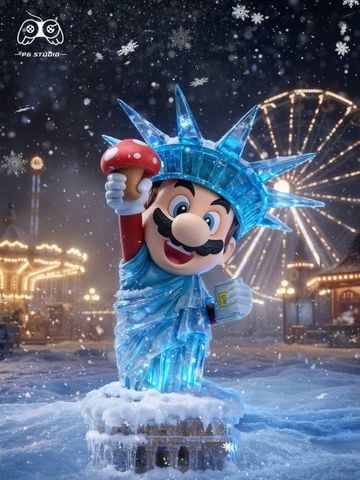  Mario cos Statue of Liberty - Super Mario - PG Studio 