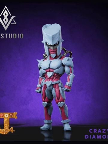  Josuke Higashikata and Crazy Diamond - JoJo's Bizarre Adventure - V8 Studio 
