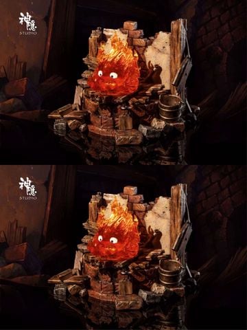 Calcifer - Howl’s Moving Castle - ShenYin Studio 