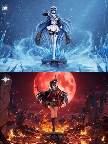  Esdeath x Akame - Akame ga Kill! - Dazzle Studio x PG Studio 