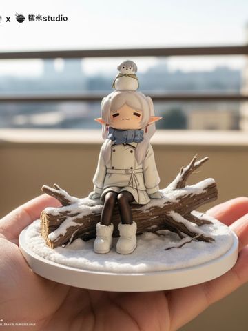  Snow Frieren - Frieren: Beyond Journey's End - Anm Studio 