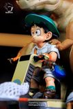  Gohan rescuing the Dragon - Dragon Ball - Desk Notes Studio 