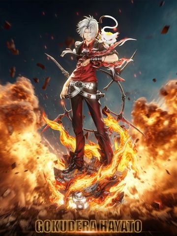  Gokudera Hayato - Hitman Reborn - Floating Light Studio 
