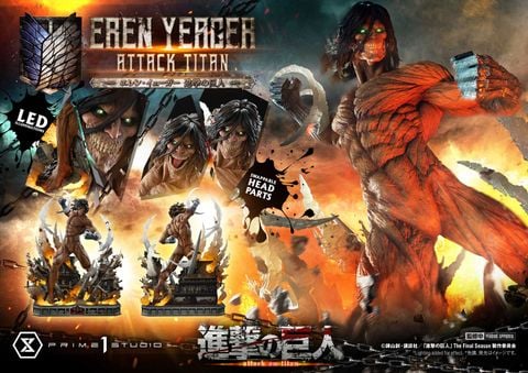  Eren Yeager - Attack On Titan - Prime 1 Studio 